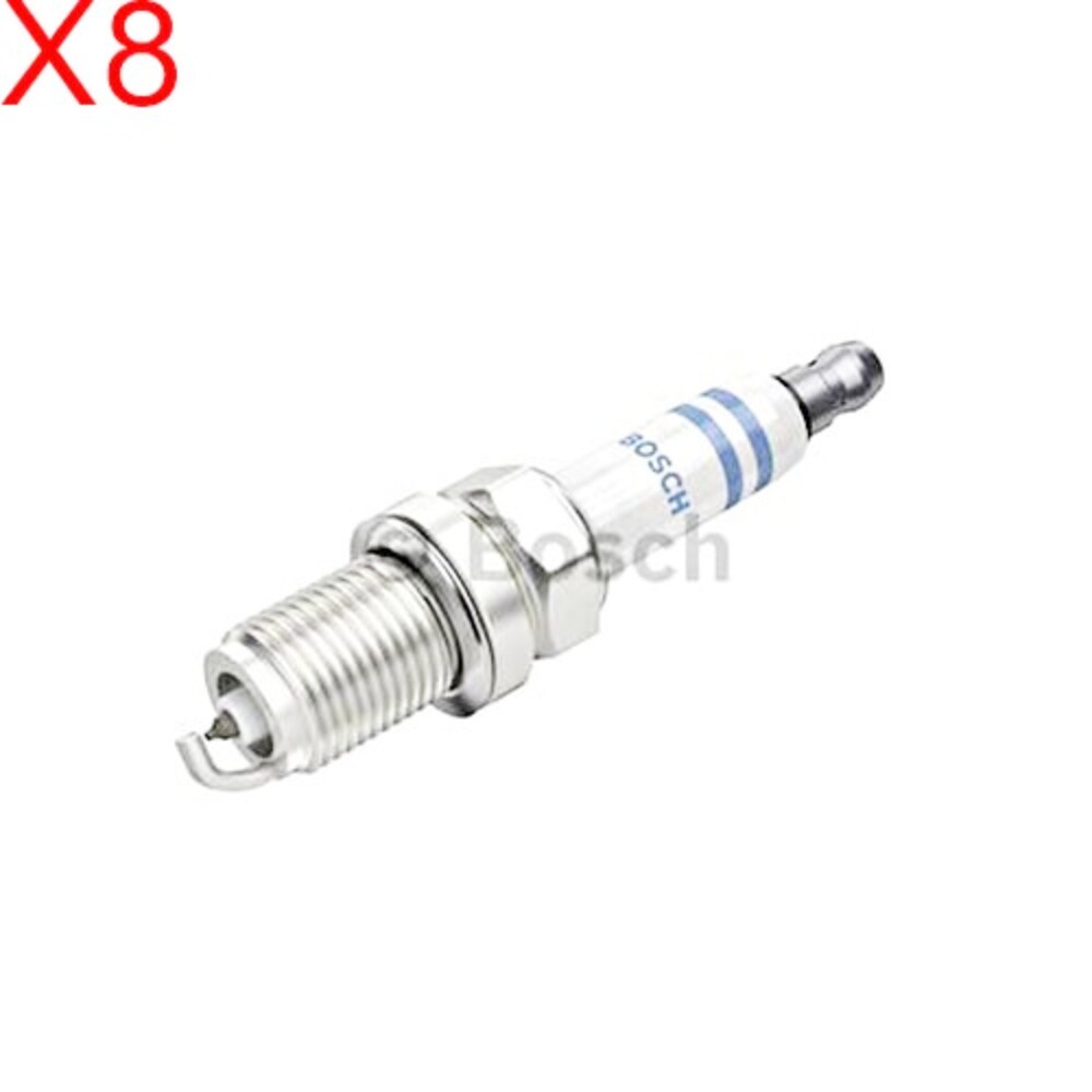 BOSCH Spark Plug x8 Petrol For AUDI R8 A1 8x8 8Xf SEAT SKODA VW 1.8-5.2L 2004-