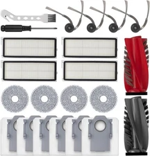 21 Pcs Replacement Part for Roborock Qrevo Curv/Qrevo Edge Q Revo Curv White 