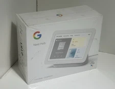Factory Sealed Google Nest Hub (2nd Gen.) Smart Display Chalk Next Day Shipping!