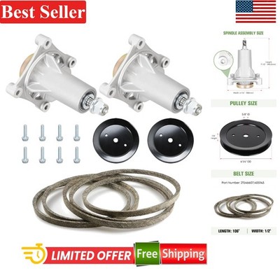 46 Inch Mower Deck Rebuild Kit for Husqvarna Craftsman Compatible with 2 Spin...