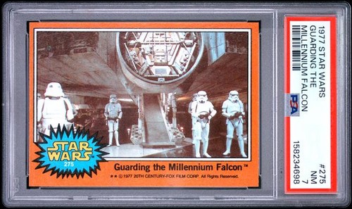 1977 STAR WARS #275 GUARDING THE MILLENNIUM FALCON PSA 7 NM 4698