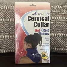 Elasto-Gel CC102 Neck Cervical Collar Hot Cold Therapy Microwaveable Leak Proof