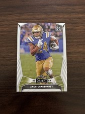 2023 Leaf Draft Picks Zach Charbonnet UCLA Rookie Card RC #74 NM