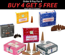 Satya Insence Nag Champa Super Hit White Sage Rose Palo