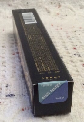 LORAC Pirates of the Caribbean Lipstick Lip Gloss NIB Limited Edition Ahoy Matey