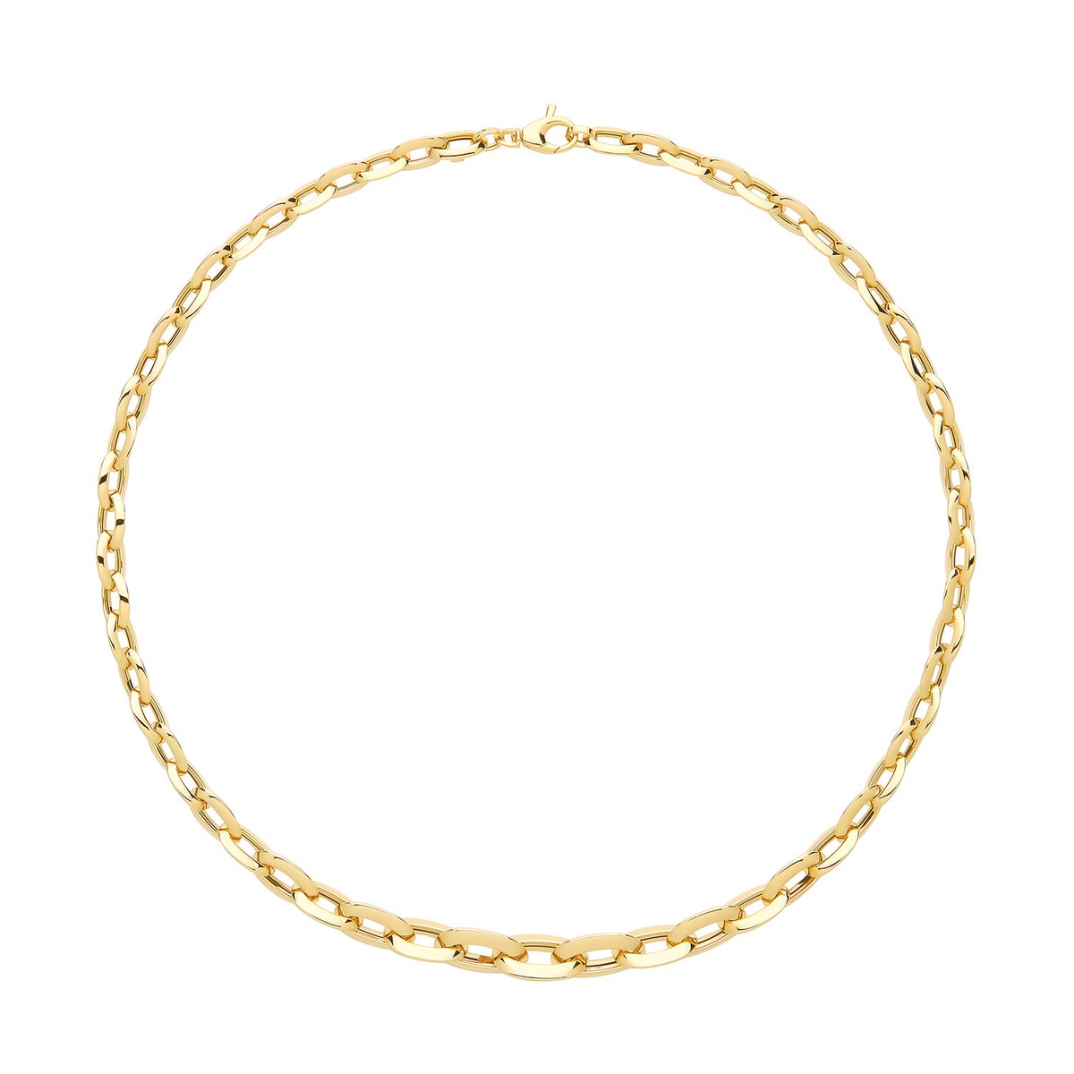 Necklace 9ct Gold Ladies 43cm, Grams UK