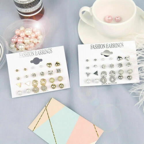 Mode-Ohrschmuck im Ohrstecker-Stil mit Perle