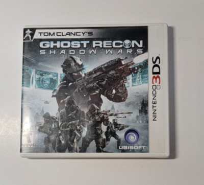PRE-OWNED Tom Clancy's Ghost Recon: Shadow Wars Nintendo 3DS, 2011 GAME MINT CIB