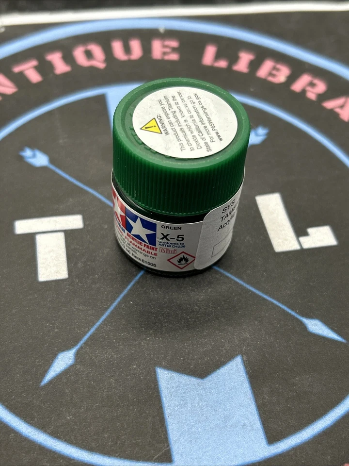 Tamiya Acrylic Paint X-5 Green. 10ml. New. - Image 1 of 1
