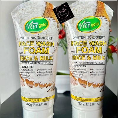  Veet Gold Rice & Milk  Face Wash 200g