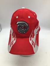 Turbo Diesel Register Red Flames Embroidered Adjustable Baseball Cap H6