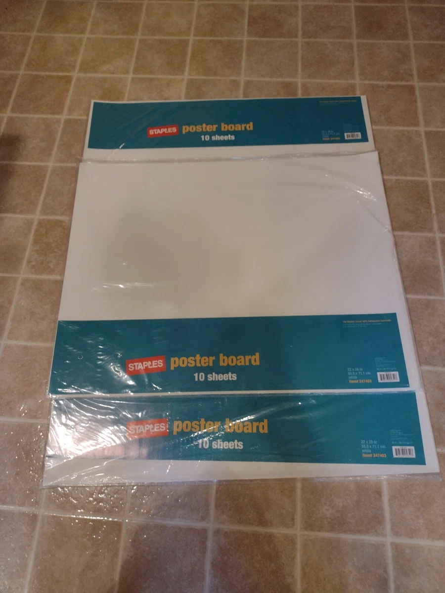 Staples Poster Board
