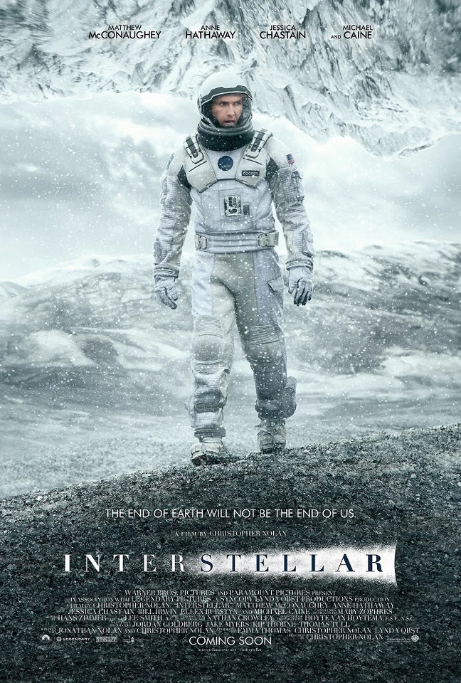 Interstellar movie poster - Matthew McConaughey poster - 11 x 17 inches