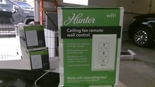 Hunter Ceiling Fan Wall Control Switch Full Kit with Wireless Recceiver 99771