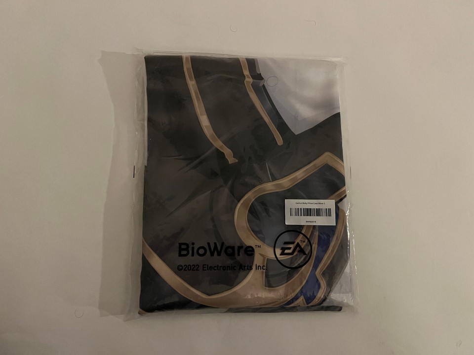 Mass Effect Garrus Vakarian Body Pillow Case Brand New Still Wrapped eBay