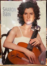 Signed Autographed Sharon Isbin Dreams Of A World 1996 Teldec Poster Board Promo