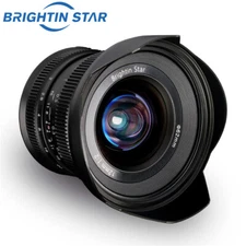 Brightin Star 12mm F2.0 Ultra-Wide Angle Lens for Canon EF-M Sony E-Mount M4/3
