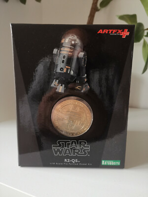 Kotobukiya ARTFX+ Star Wars R2-Q5 GOLD COIN RAR!!! TOP Zustand! NEU