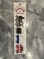 1st Edition Train Black Mrs. Grossman's Brand New in Package Stickers
