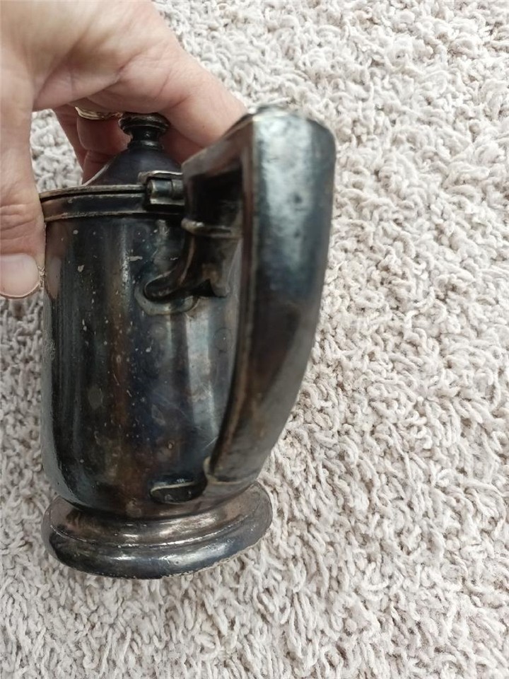 International Silver Co Drake Hotel Silver Soldered Tea Pot 8 oz New