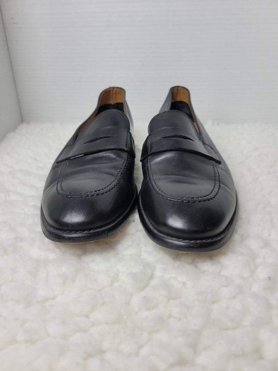 BARNEYS NEWYORK ハラコスリッポン BARNEYS NEW YORK Leather Slip On Penny Loafer Driving Men