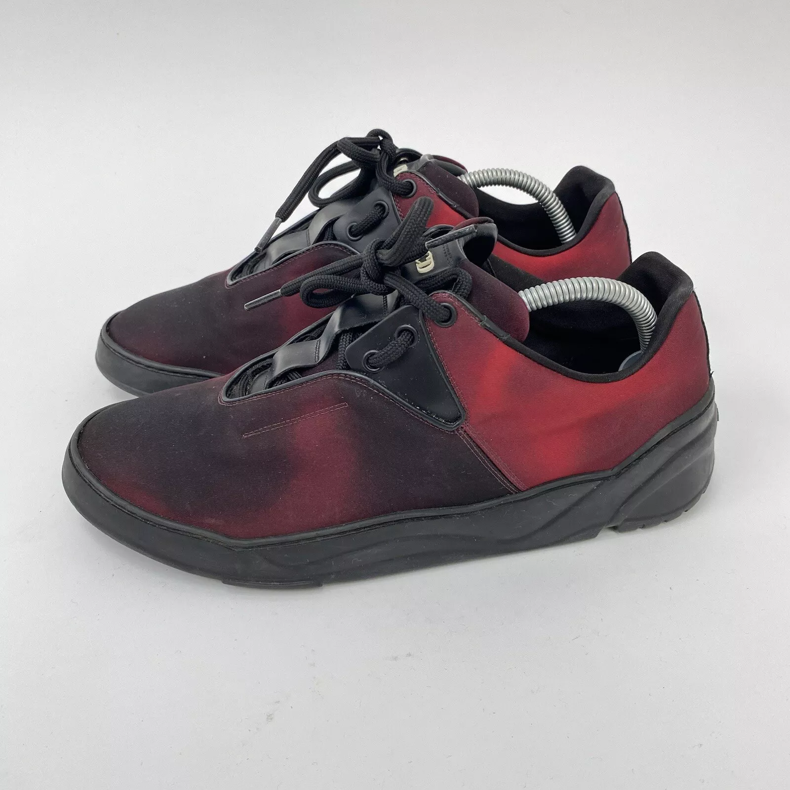 Baskets Christian Dior B17   Noir/Rouge   EU 42 UK 8