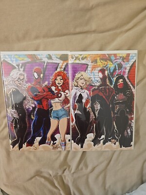 AMAZING SPIDER-MAN #63-#64 KAARE ANDREWS CONNECTING VIRGIN COVERS EXCL 2-PACK