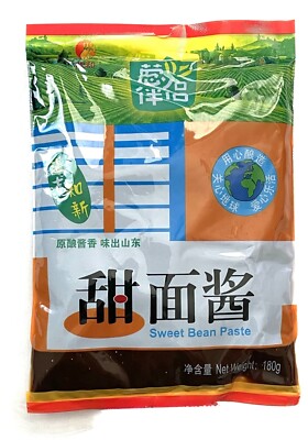 180g Cong Ban LV Sweet Bean Paste Tian Mian Jiang   Authentic Sweet Umami Flavor