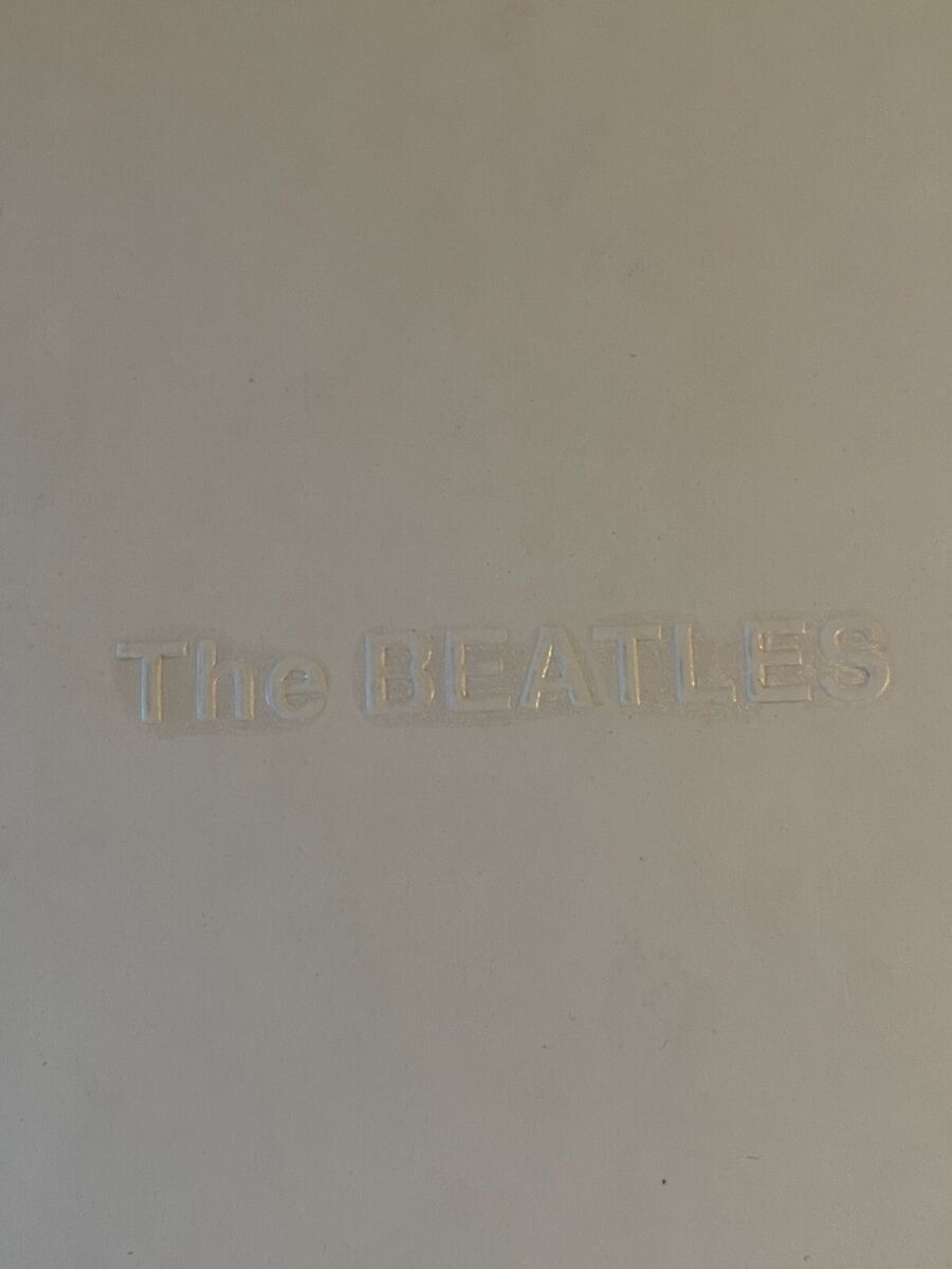 The Beatles THE WHITE ALBUM RARE MONO Low Number UK 1st The Beatles THE WHITE ALBUM RARE MONO Low Number UK 1st