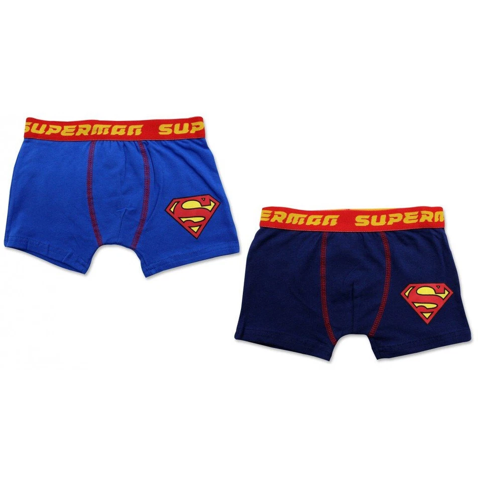 Disney Superman Slip 2er Pack Boxer Boxershorts Unterwäsche Unterhosen