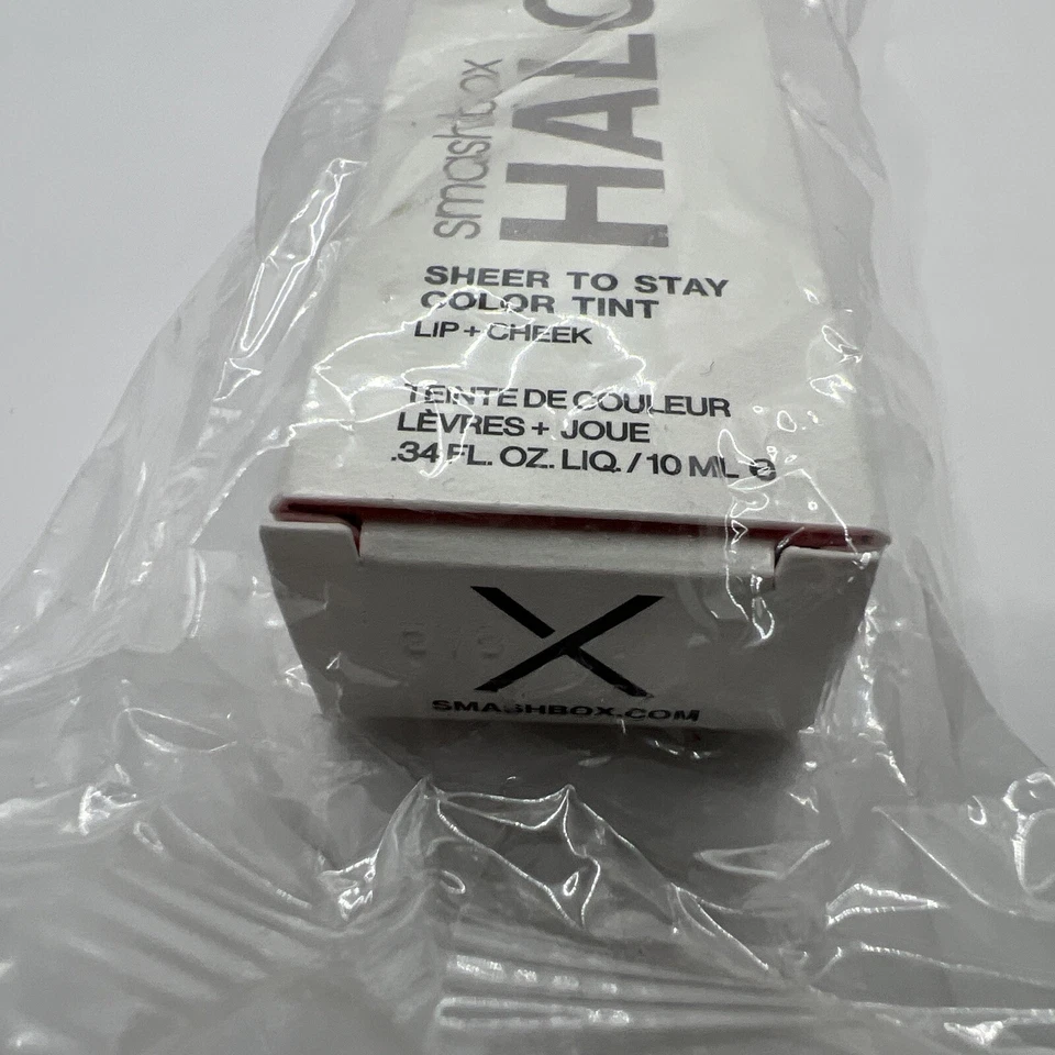 SMASHBOX HALO TRANSPARENTE PARA PERMANECER COLOR TINTE LABIO + MEJILLA MAI TAI .34 FL OZ Foto 4 de 4
