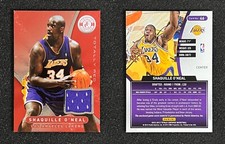 2012-13 Shaquille O'Neal Totally Certified Red Materials #46 (LA Lakers)
