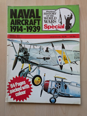 Phoebus Naval Aircraft 1914-1939 History of the World Wars special 1977 englisch