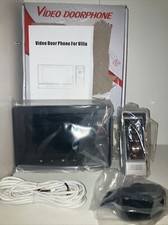 Amocam Wired Video Doorphone for Villa Intercom System 7" Monitor