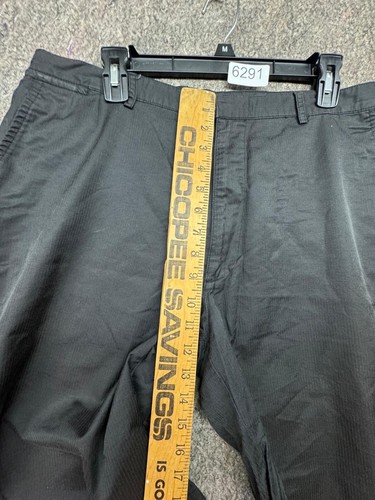 DKNY Shorts Mens Cotton Black Size 36 - Picture 5 of 9