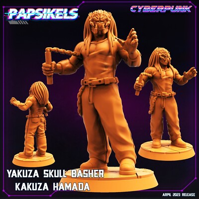 Yakuza Skull Hunter Kakuza Hamada Papsikels Miniature AvP, Predator