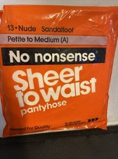 No Nonsense Sheer To Waist Pantyhose Nude Petite To Medium Size A