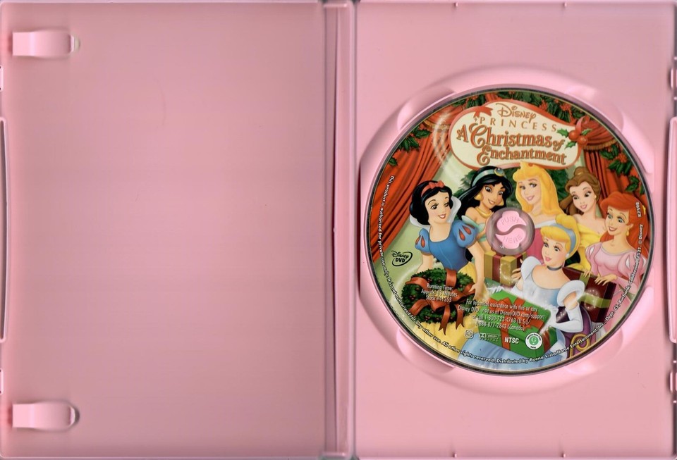 DISNEY PRINCESS A CHRISTMAS OF ENCHANTMENT DVD 786936296150 eBay