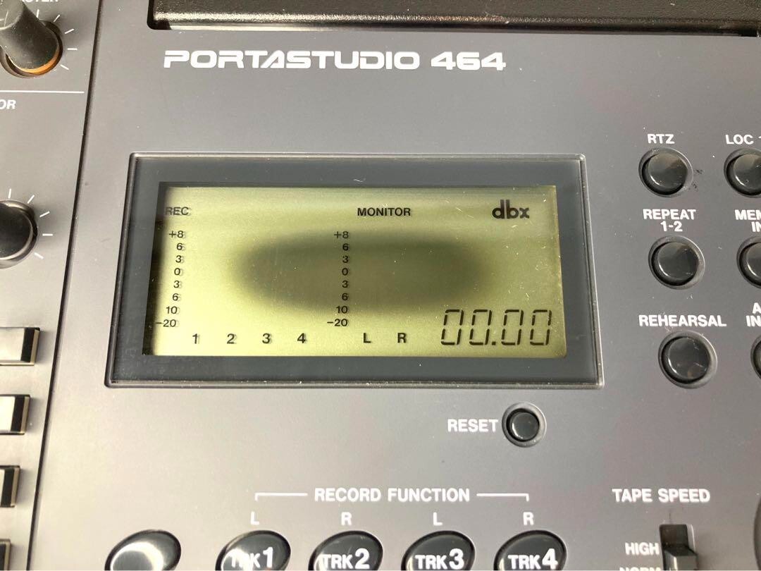 TASCAM PORTASTUDIO 464 カセットレコーダー Tascam Portastudio 464 4-Track Cassette Recorder Good