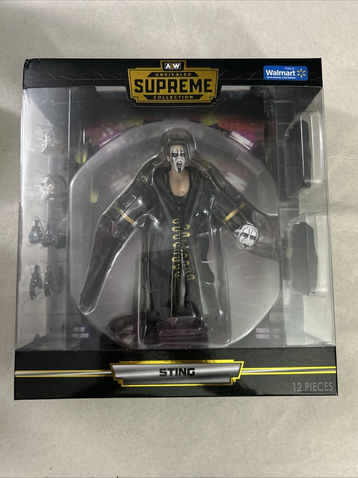 Sting AEW SUPREME COLLECTION SERIES Exclusivité Walmart