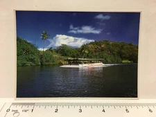 Postcard Hawaii Kauai Wailua River Smiths Boat Tour Fern Grotto Douglas Peebles