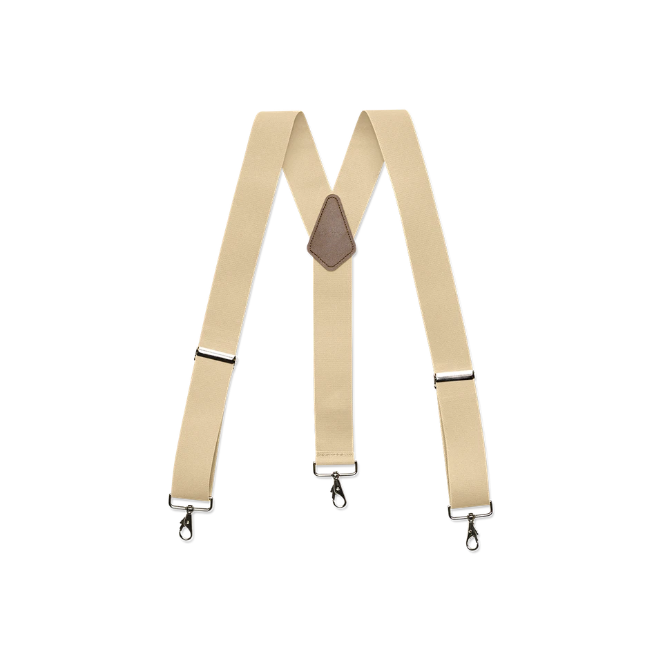 Tirantes para hombre - material fuerte en Y, broches de presión, clips, hechos en EE. UU. Foto 2 de 4