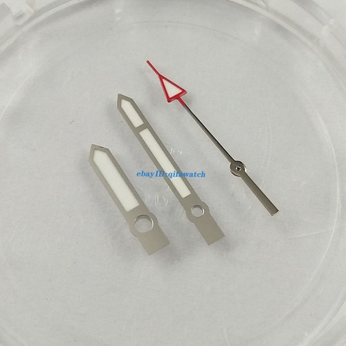 Silver Watch Hands Fit Miyota 8205/8215/821A,Mingzhu DG2813 Movement P783 - Picture 3 of 4