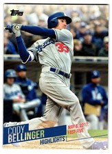 2018 Topps Cody Bellinger Highlights Cody Bellinger #CB-3 Los Angeles Dodgers