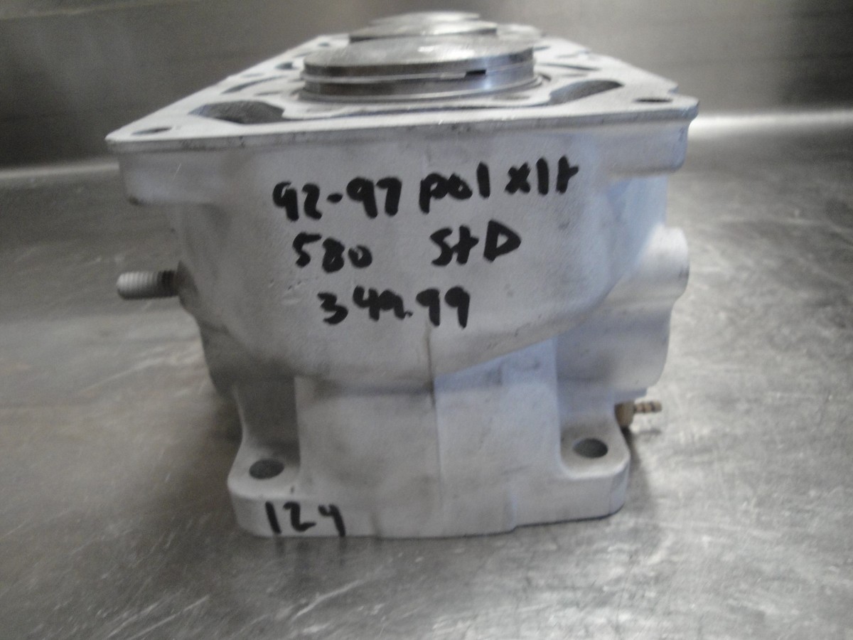 92-97 POLARIS XLT 580 SNOWMOBILE ENGINE MOTOR CYLINDER JUG #124 | eBay