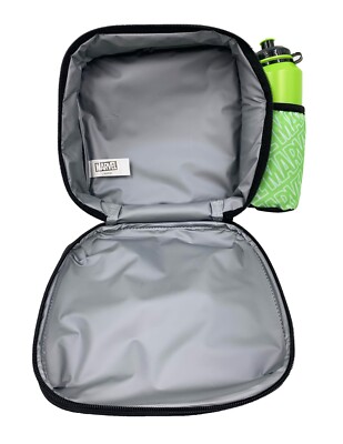 Sac à déjeuner + fourchette + cuillère avec sangle réglable, sac