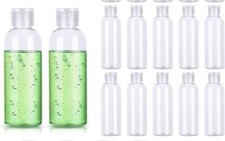 Plastic Squeeze Bottles Travel Size Bottles Leak Proof Cap 3.4 OZ lot of 87