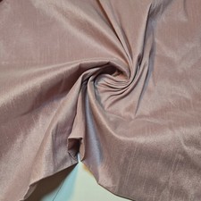 Raw Silk Faux Dupion Fabric Upholstery Bridal Dress Craft Quilting Material 44"