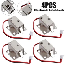 Electro-magnet Release Solenoid Slant Slug Electronic Latch Lock Catch Door 12V