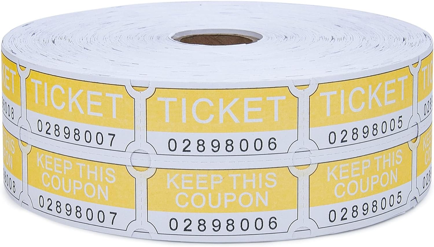 L LIKED 2000 Raffle Tickets, Double Rolls, Double Roll, Ticket for Events, En